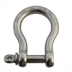 1-4/5 in. Stainless Steel Screw Pin Bow Shackle