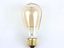 Bulbrite Industries Amber ST18 Dimmable Incandescent Light Bulb with Medium Base 