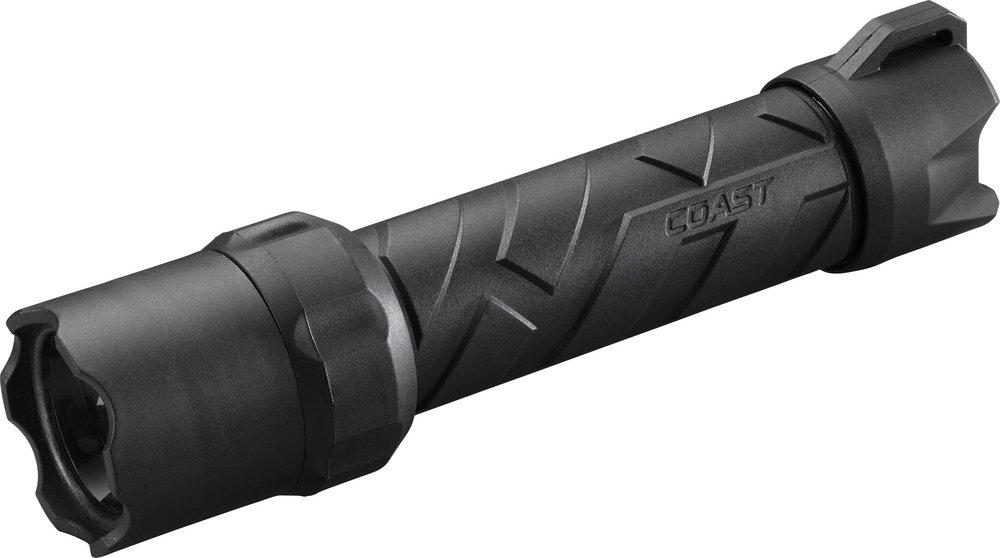 Coast Products Stainless Steel and Plastic LED Alkaline Flashlight 