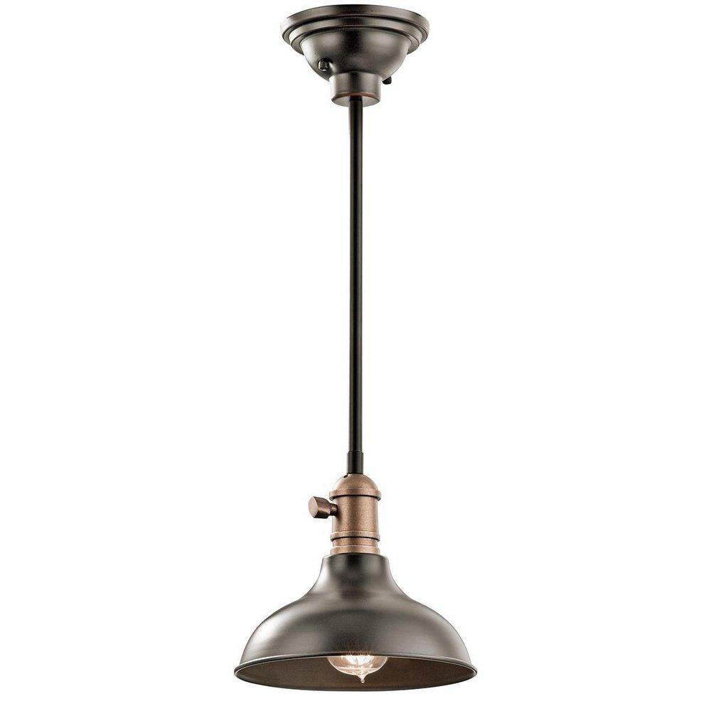 Kichler Lighting Olde Bronze 1-Light Mini-Pendant 