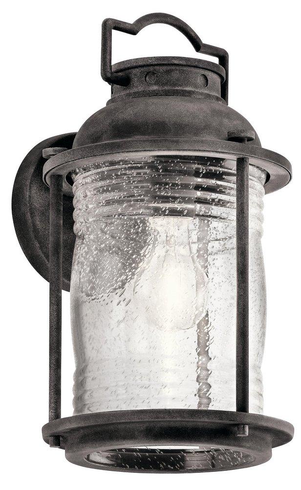 Kichler Lighting Weathered Zinc 1-Light Medium Outdoor Lantern 