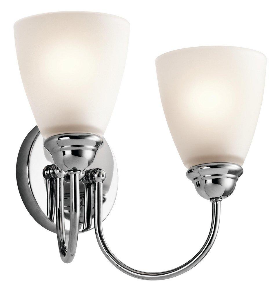 Kichler Lighting Chrome 2-Light Bath Light 
