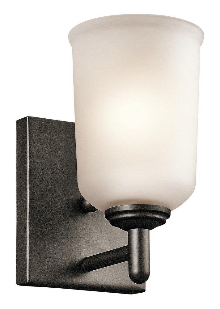 Kichler Lighting Olde Bronze 100W 1-Light Medium E-26 Base Incandescent Wall Sconce 