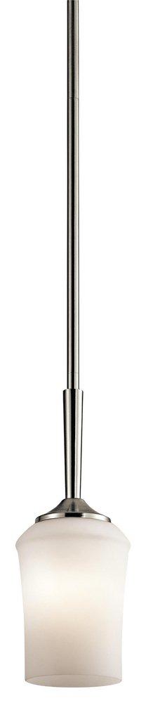 Kichler Lighting Brushed Nickel 100W 1-Light Pendant 
