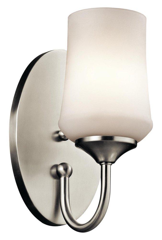 Kichler Lighting Brushed Nickel 1-Light 100W Wall Sconce 