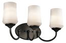 Kichler Lighting Olde Bronze 3-Light 30W Bath Light 