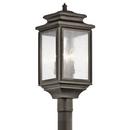 Kichler Lighting Olde Bronze 60W 4-Light Post Mount Lantern 