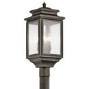 Kichler Lighting Olde Bronze 60W 4-Light Post Mount Lantern 
