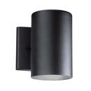 10W Cast Aluminum Wall Mount LED Lantern in Textured Black
