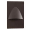 1.29W 4-Light LED Step Light in Architectural Bronze