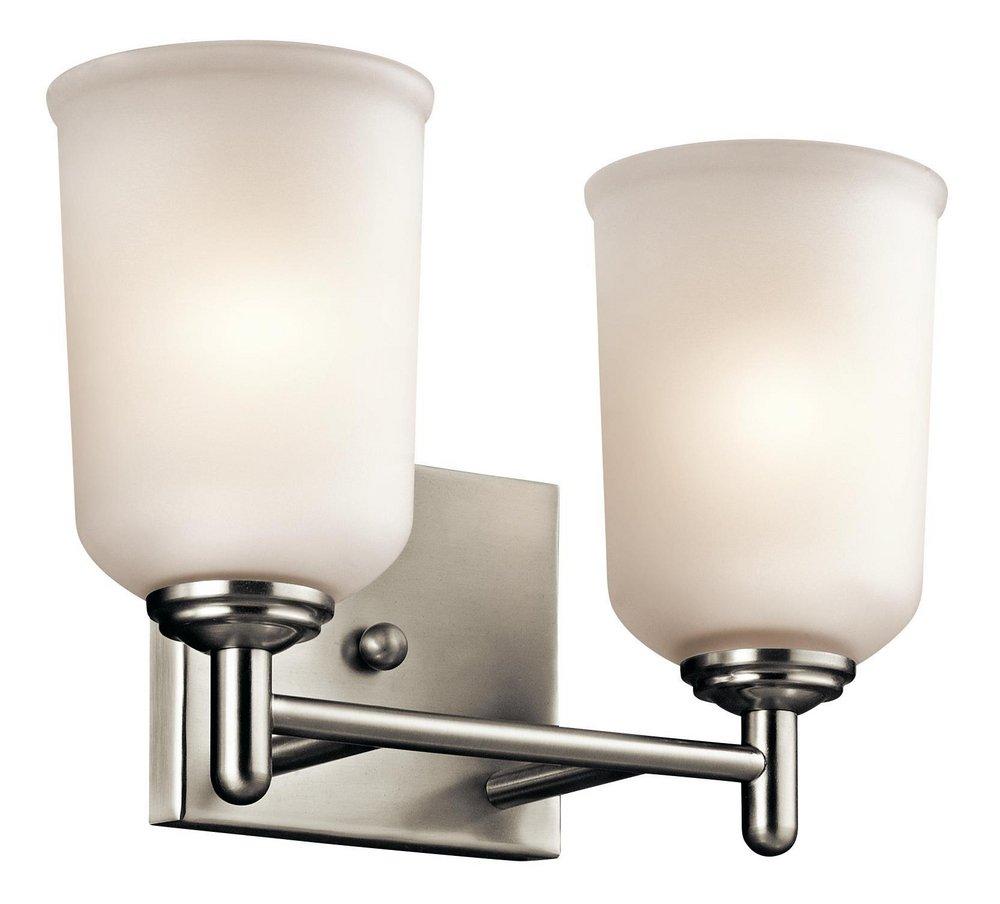 Kichler Lighting Brushed Nickel Incandescent Bath Light 