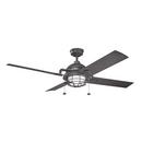 Kichler Lighting Distressed Black 65 in. 4-Blade Ceiling Fan 