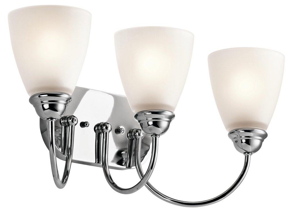 Kichler Lighting Chrome 3-Light Bath Light 