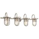 Kichler Lighting Brushed Nickel 4-Light Bath Light 