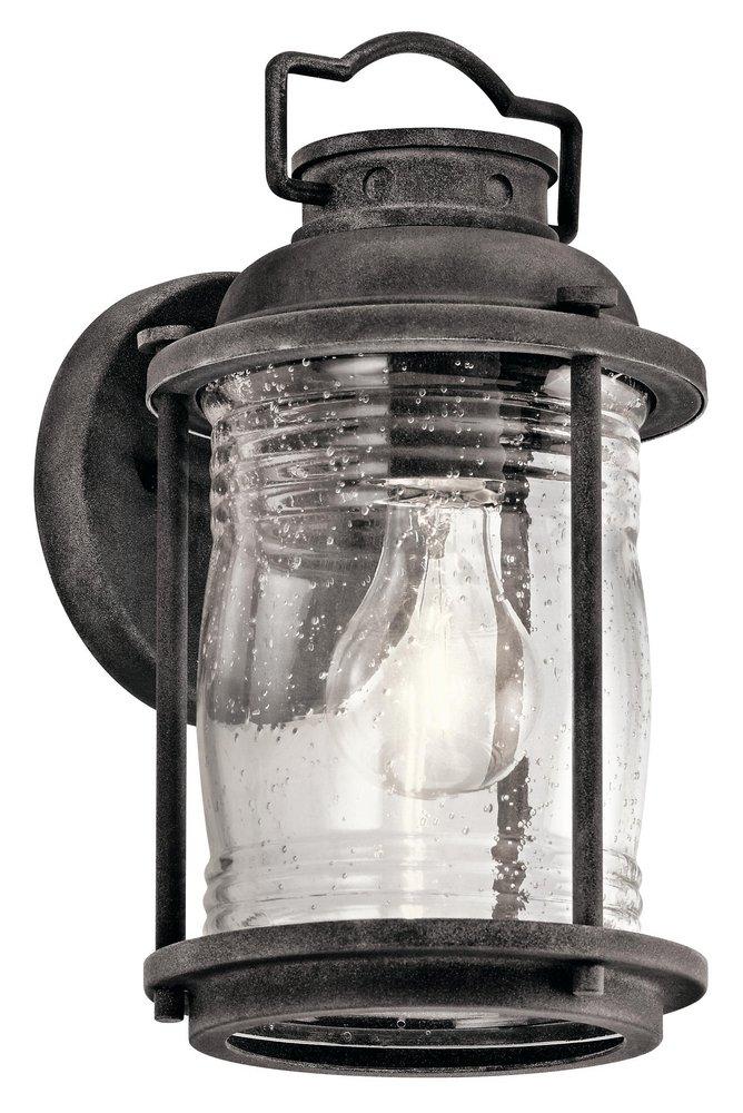 Kichler Lighting Weathered Zinc 1-Light 75W Small Outdoor Lantern 