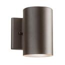 Kichler Lighting Textured Architectural Bronze 11W 1-Light Wall Mount LED Outdoor Downlight 