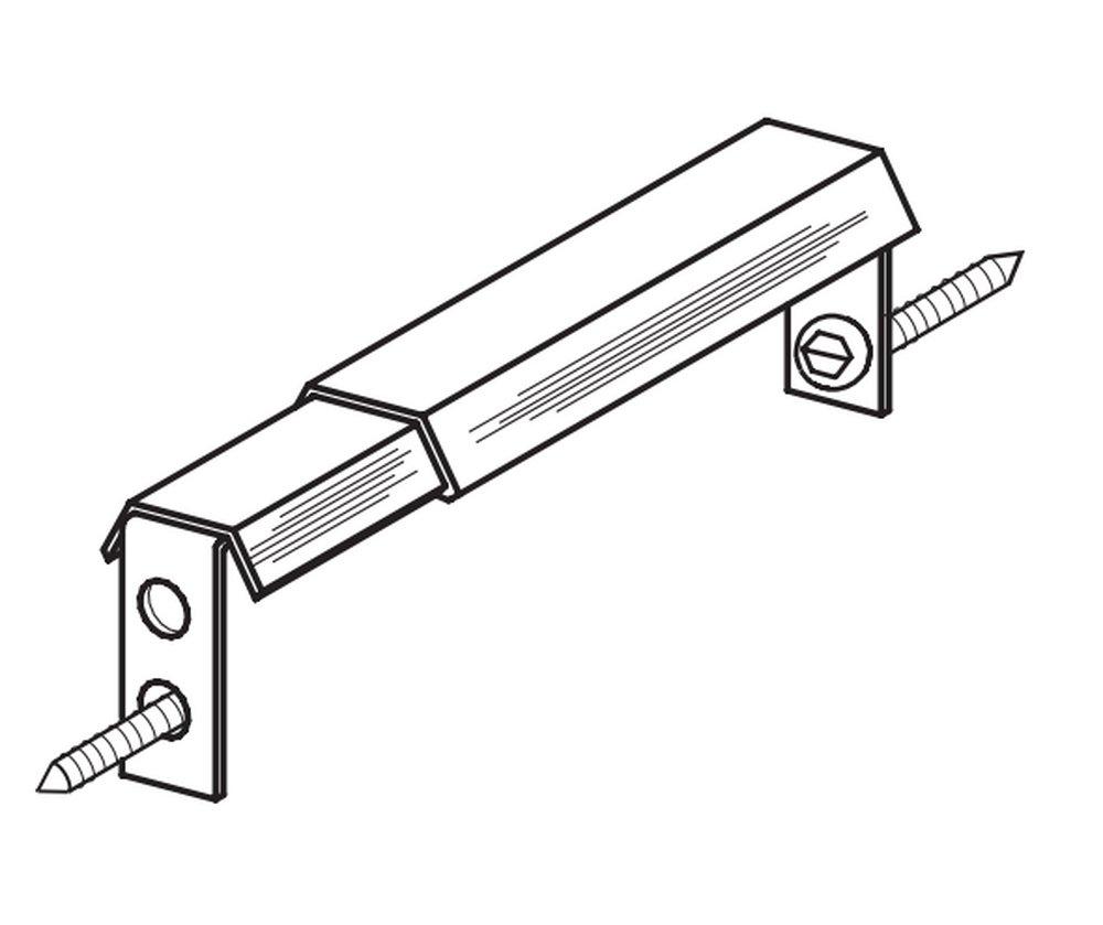 C & S Manufacturing Galvanized Steel Bracket and Screw 