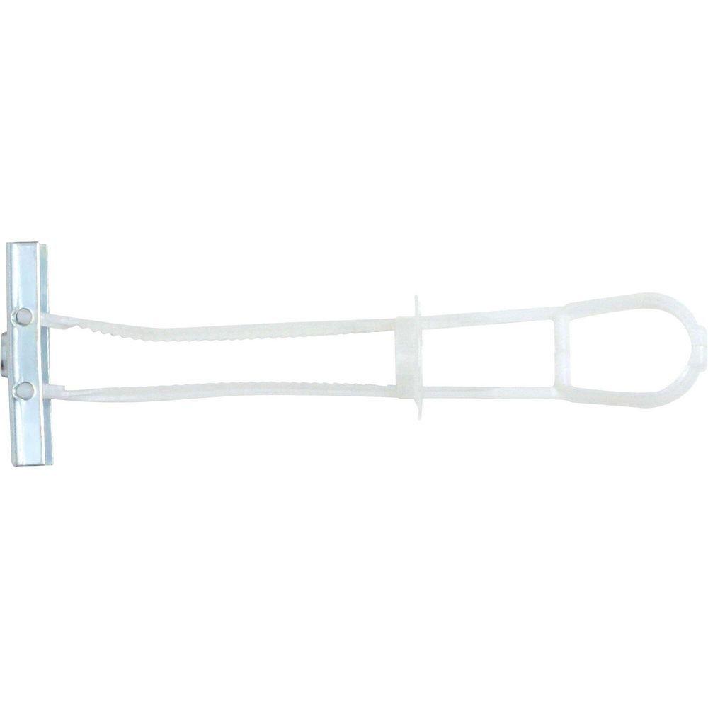 DEWALT Anchors & Fasteners White 4 in. Wall Anchor Zinc Plated Carbon Steel and Engineered Plastic 