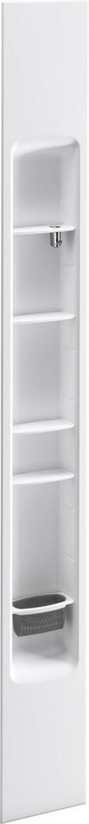 KOHLER White 10-7/8 in. Rectangular Shower Shelf 