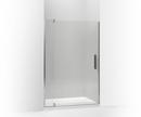 70 x 44 in. Pivot Shower Door with 1/4 in. Crystal Clear Glass in Bright Polished Silver