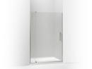 70 x 48 in. Pivot Shower Door with Frosted Glass in Anodized Brushed Nickel