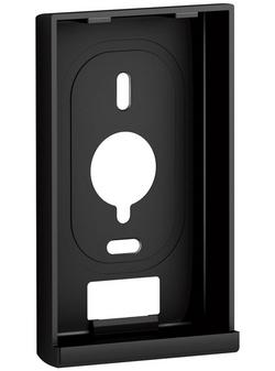 Metal in Matte Black Mounting Bracket