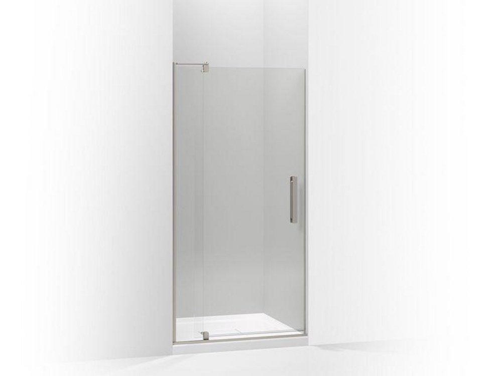 KOHLER Anodized Brushed Nickel 74 x 40 in. Pivot Shower Door 