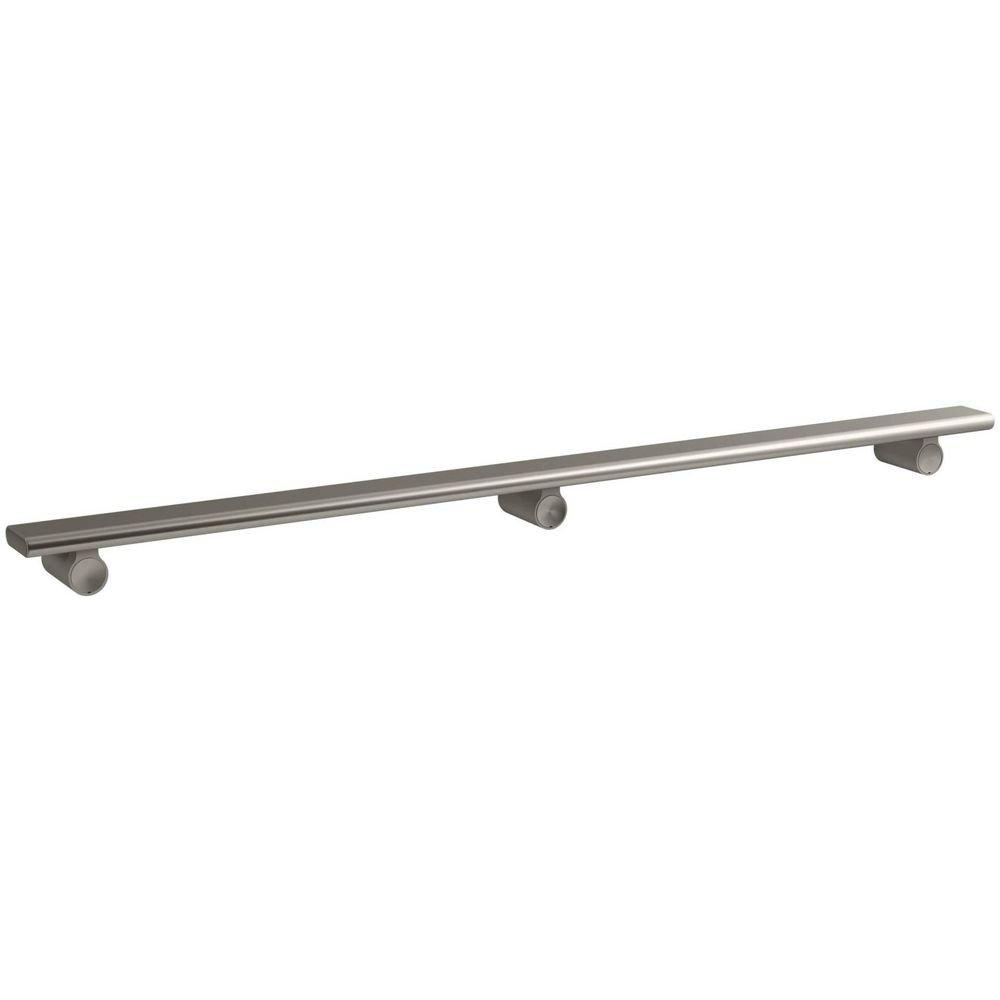 KOHLER Anodized Brushed Nickel 36 in. Shower Barre 