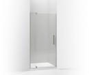 KOHLER Anodized Brushed Nickel 74 x 36 in. Pivot Shower Door with 5/16 in. Crystal Clear Glass 