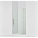 KOHLER Anodized Brushed Nickel 70 in. Pivot Shower Door with Crystal Clear Glass 