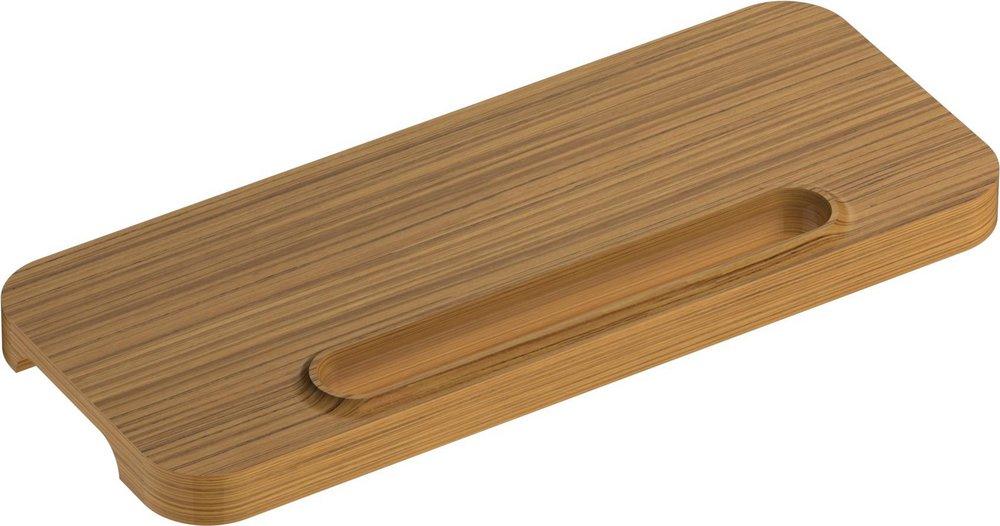 KOHLER Teak 12 in. Rectangular Shower Shelf 