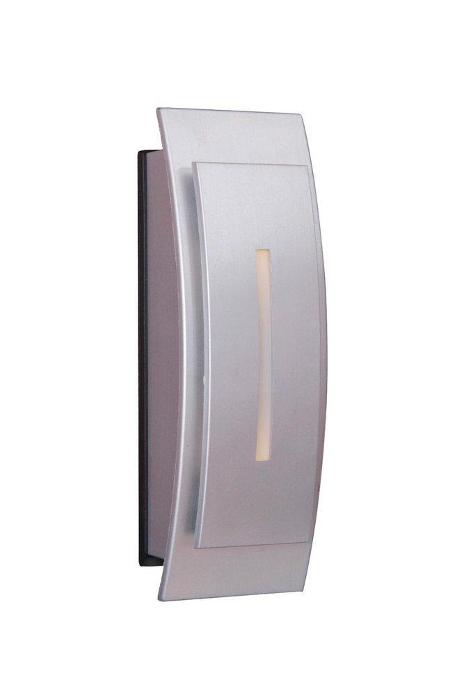 Craftmade Brushed Satin Nickel 5 in. Contemporary Curved Light Touch-Button 