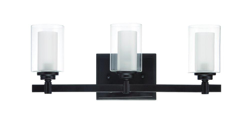 Craftmade Espresso 3-Light Vanity Fixture 