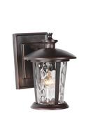 Craftmade Oiled Bronze Gilded 100W 1-Light Medium E-26 Incandescent Wall Mount Lantern 
