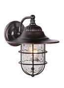 Craftmade Oiled Bronze Gilded 100W 1-Light Medium E-26 Incandescent Wall Mount Lantern 