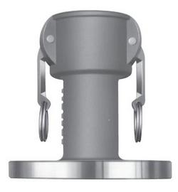 3 in. Aluminum Coupling Pipe Flange