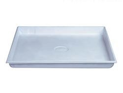 36 x 31 in. ID Tube Plastic Washing Machine Pan