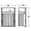 AFX Bronze 10 in. LED Security Light 