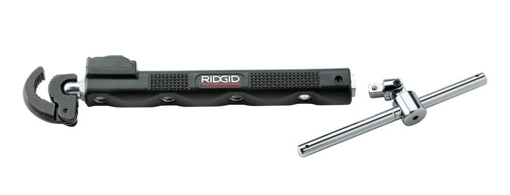 RIDGID Black 3/8 - 1-1/4 in. Basin Wrench 
