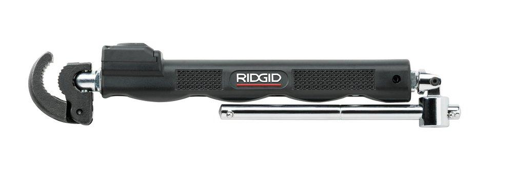 RIDGID Black 3/8 - 1-1/4 in. Basin Wrench 