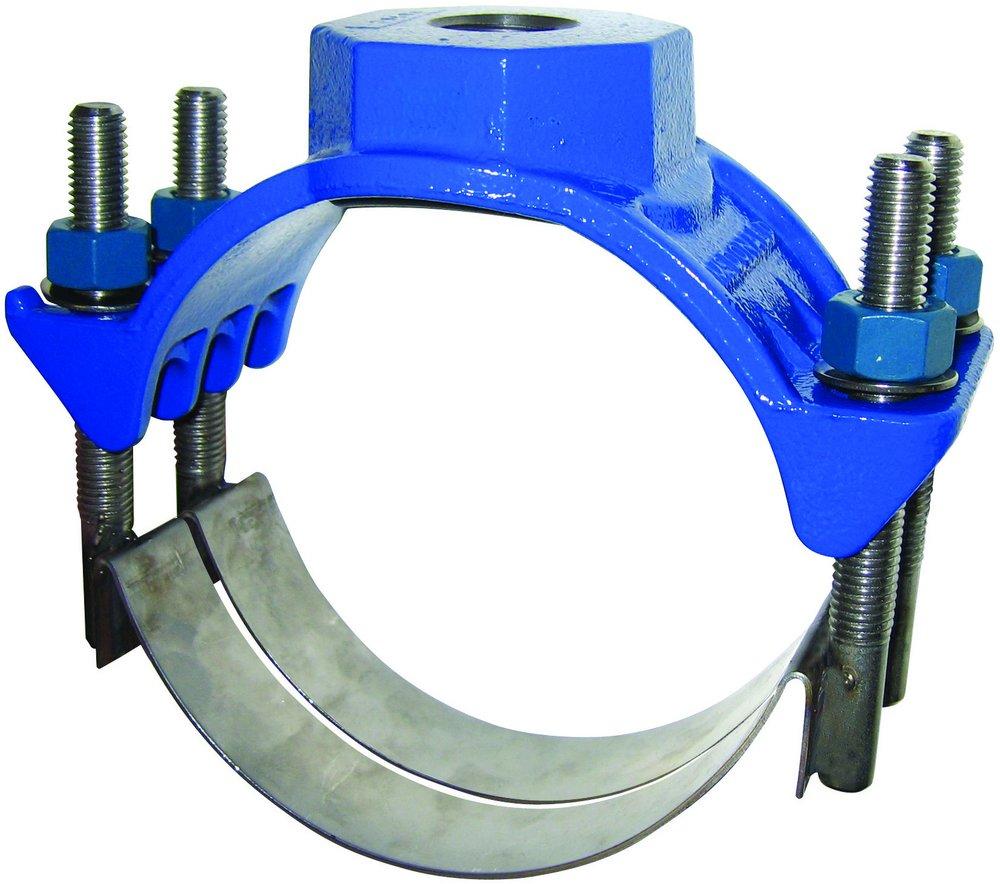 A.Y. McDonald 12 in. Stainless Steel Double Strap Saddle 