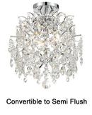 Minka Lavery Chrome 14 in. 3-Light Candelabra E-12 Base Chandelier 