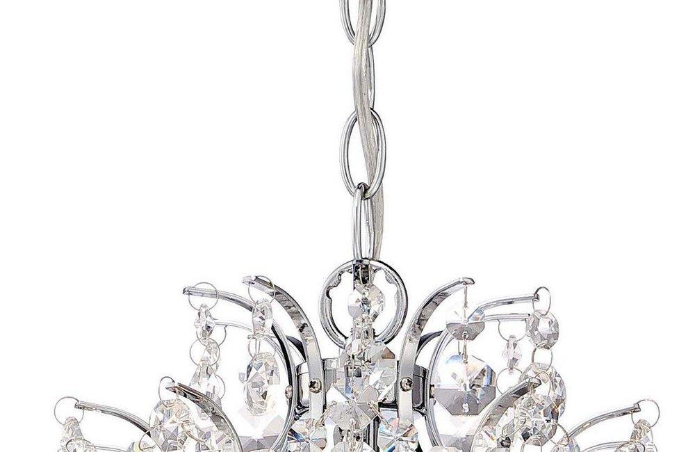 Minka Lavery Chrome 14 in. 3-Light Candelabra E-12 Base Chandelier 