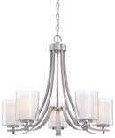 Minka Lavery Brushed Nickel 100W 5-Light Chandelier 