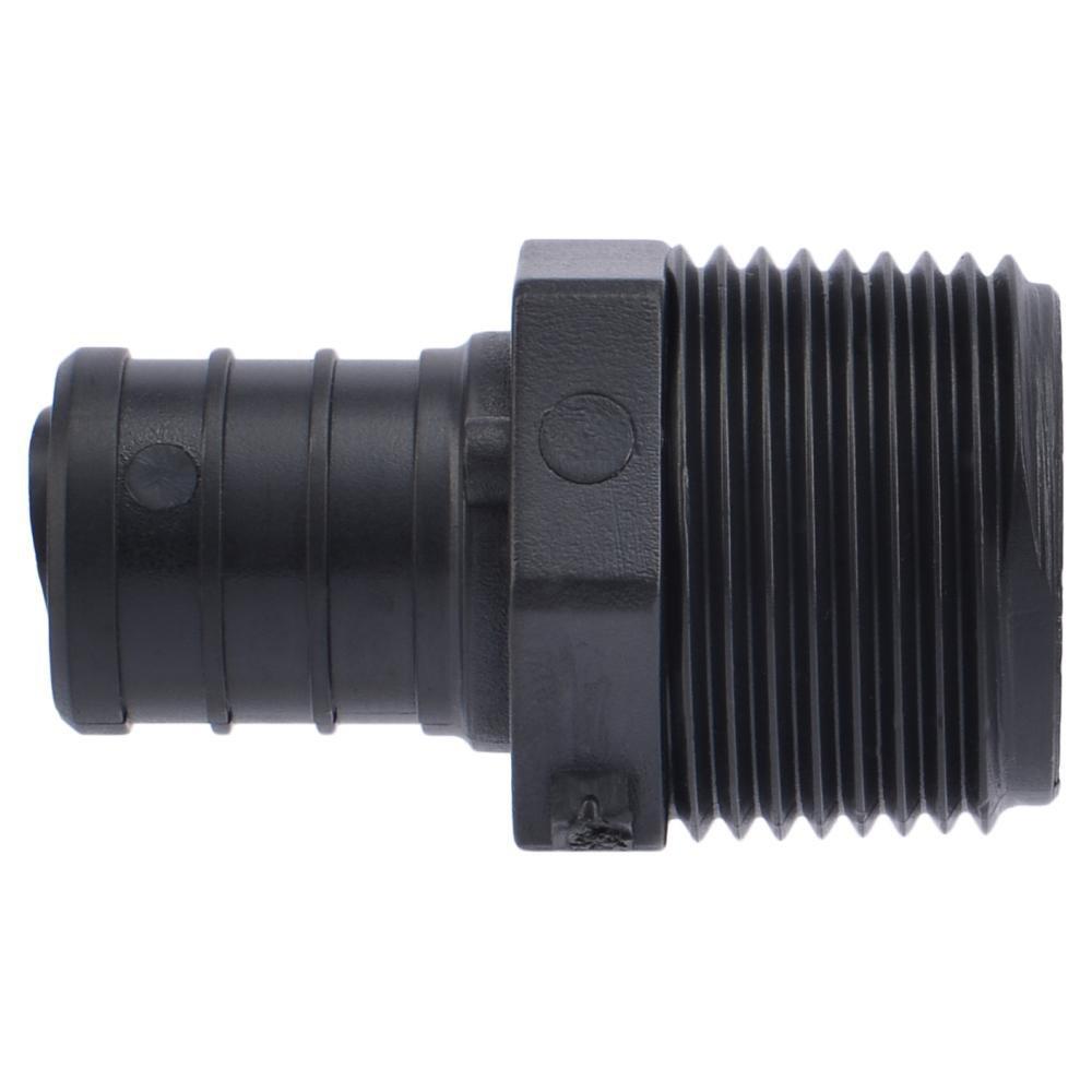 SharkBite&reg; Plastic PEX Crimp x MPT Adapter 