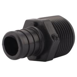 3/4 in. Plastic PEX Crimp x 3/4 in. MPT Adapter