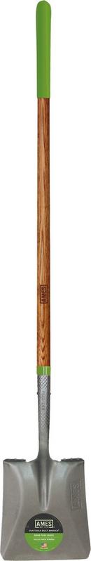 True Temper Square Point Shovel with Wood Handle 