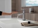 Delta Faucet Stainless Single Handle Centerset Bathroom Sink Faucet 