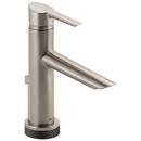 Delta Faucet Stainless Single Handle Centerset Bathroom Sink Faucet 