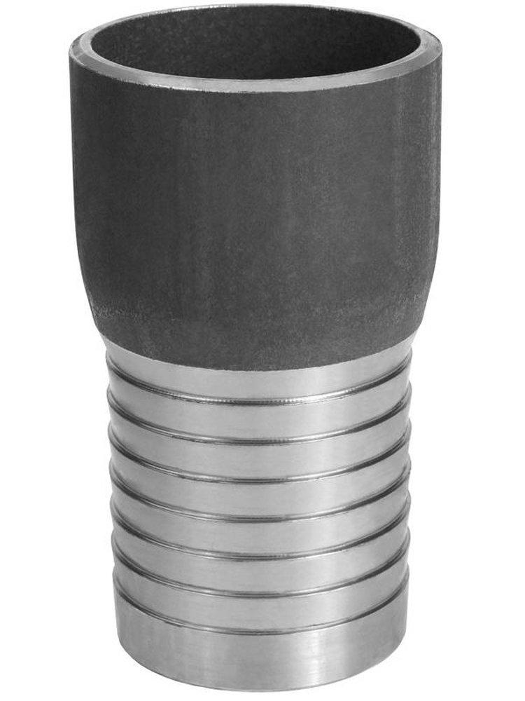 Seal-Fast 4-18/25 in. Beveled and Weld Schedule 40 Domestic Steel Combination Nipple 
